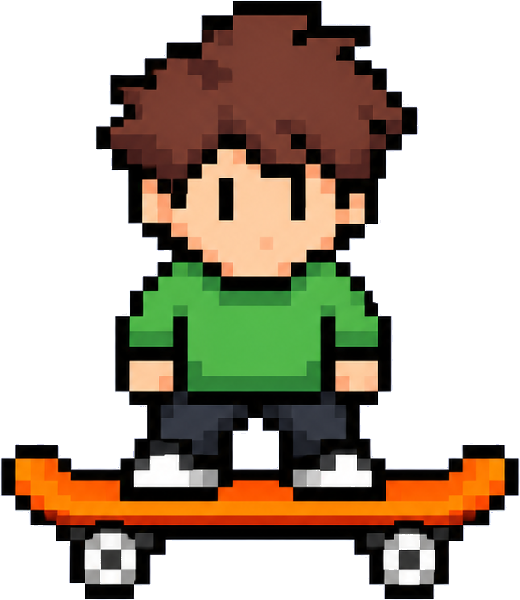 ONboard skater mascot